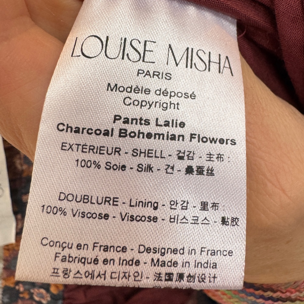 Louise misha gorgeous silk pants
36 (s)
NWT
SF/PF - Picture 4 of 6